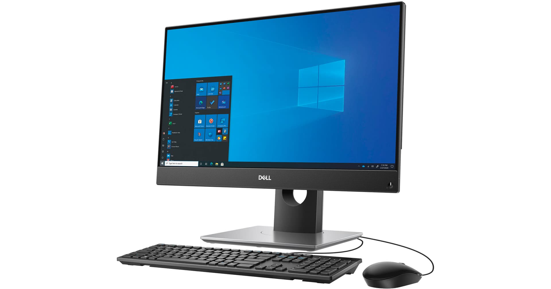 Dell OptiPlex 5490 (23.8-inch) i7 (10th Gen) 16GB 256GB SSD Touch All-in-One PC