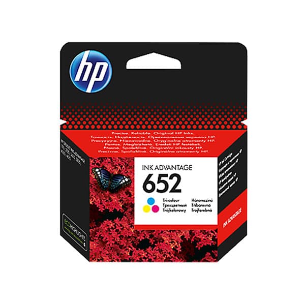 HP 652 Ink Cartridge - Tri-Color (F6V24AE)